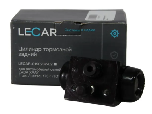 Цилиндр тормозной задний LADA Xray